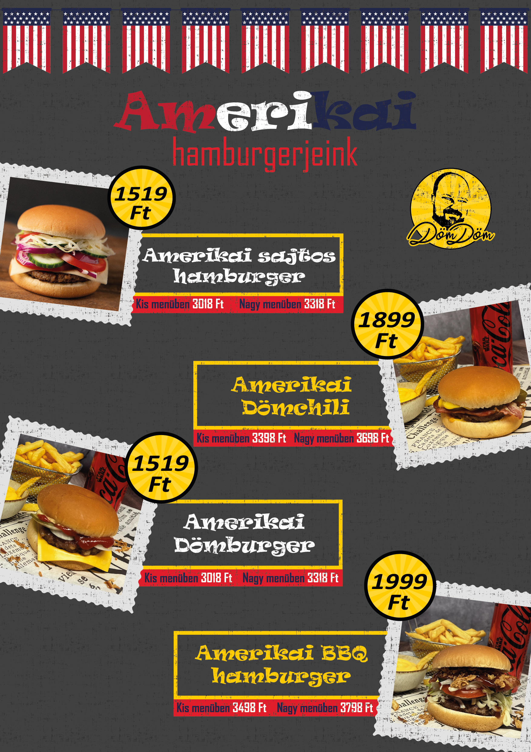 Amerikai hamburgerek